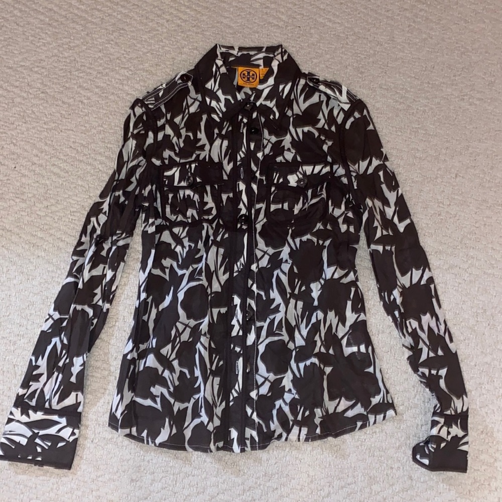 Women’s Tory Burch Button Down Long Sleeve Shirt